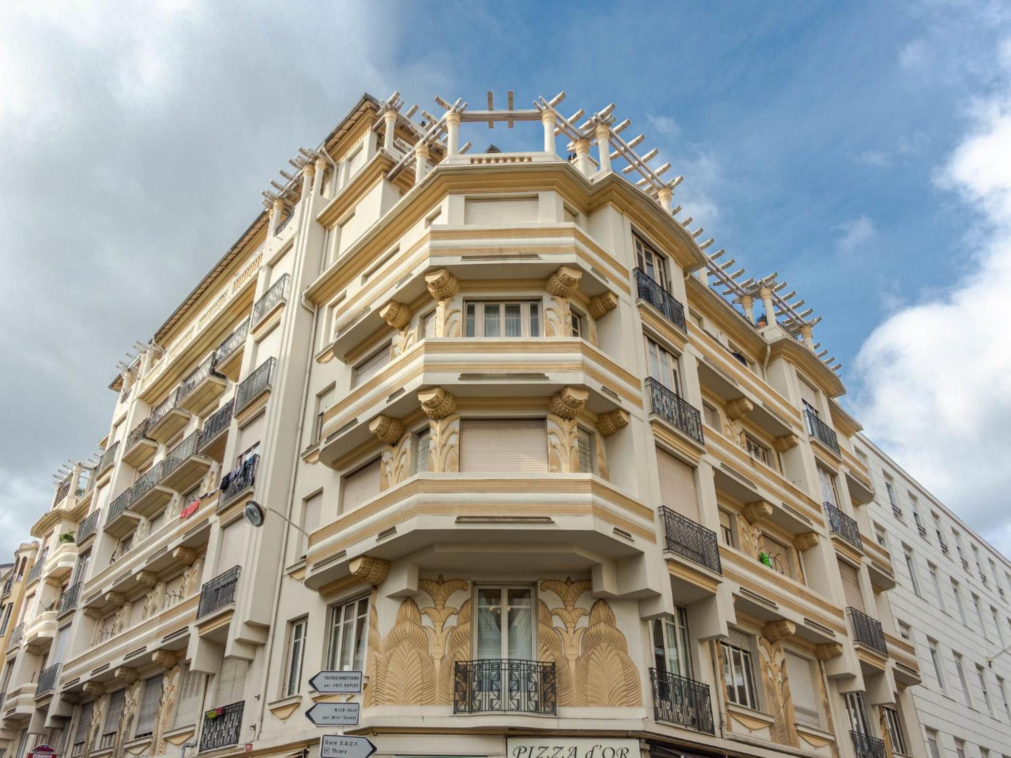 Apartamento Studio Palais Clémenceau Niza Exterior foto