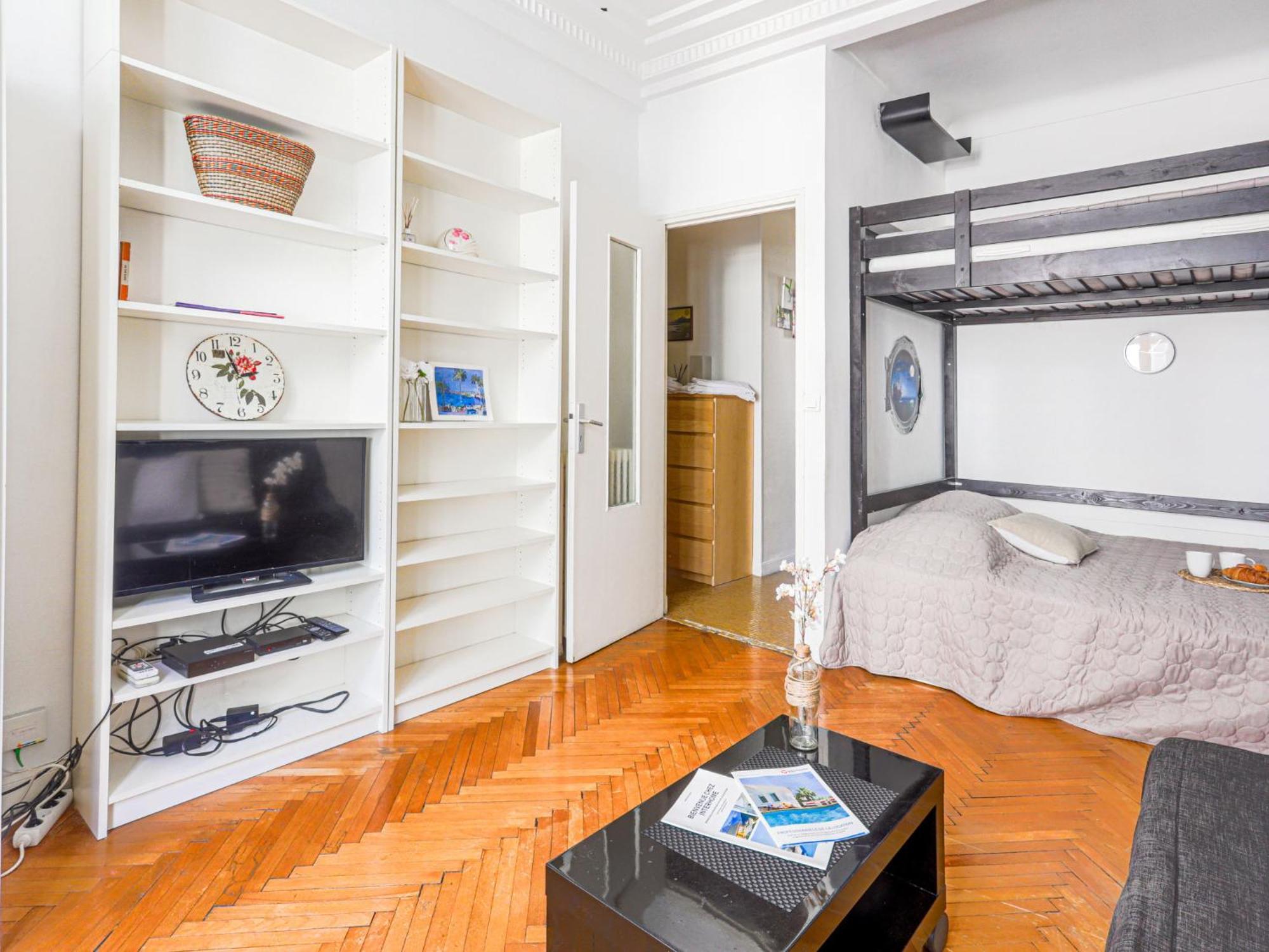 Apartamento Studio Palais Clémenceau Niza Exterior foto